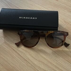Burberry Brown Tortoise Sunglasses